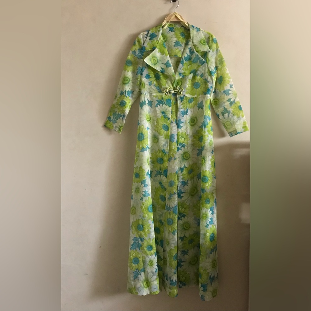 Vintage Summer Duster Coat - Picture 2 of 9